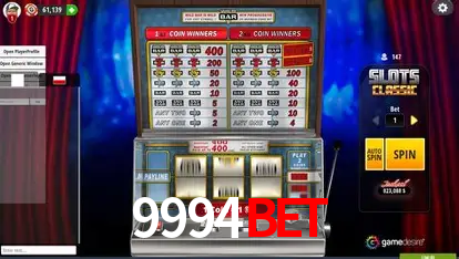Descubra o Mundo do Cassino Online com 9994bet